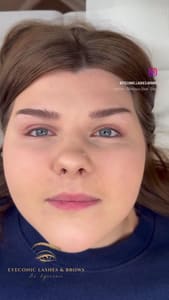 Eyebrow Tattoo result by Eyeconic Lashes & Brows in Ypsilanti, MI