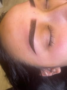 Eyebrow Tattoo result by Eyeconic Studio & Academy in Leon Valley, TX