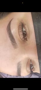 Eyebrow Tattoo result by Eyeconic Studio & Academy in Leon Valley, TX