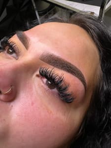 Eyebrow Tattoo result by Eyeconic Studio & Academy in Leon Valley, TX