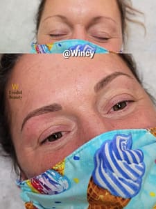 Eyebrow Tattoo result by Eyedol Beauty in East Brunswick, NJ