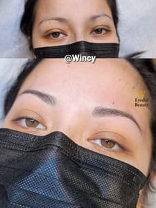 Eyebrow Tattoo result by Eyedol Beauty in East Brunswick, NJ