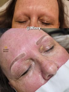 Eyebrow Tattoo result by Eyedol Beauty in East Brunswick, NJ