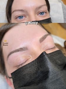Eyebrow Tattoo result by Eyedol Beauty in East Brunswick, NJ