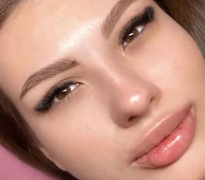 Eyebrow Tattoo result by Eyelash Extensions in Los Angeles, CA