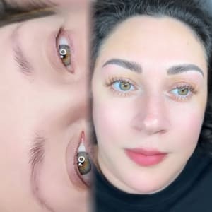 Eyebrow Tattoo result by Eyeluxxe LLC in Lakeland, FL