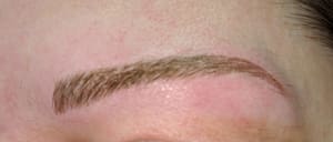 Eyebrow Tattoo result by EyEnvy Beauty Studio & Academy in Londonderry, NH