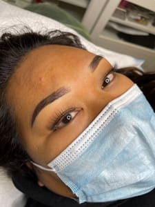 Eyebrow Tattoo result by Eyeswild Studio in Vancouver, WA