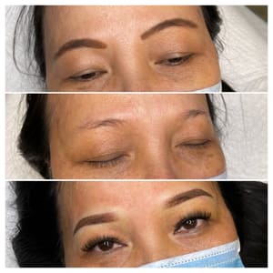 Eyebrow Tattoo result by Eyeswild Studio in Vancouver, WA