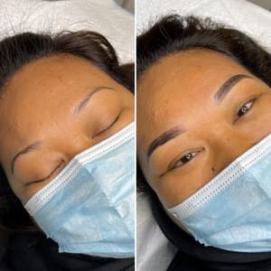 Eyebrow Tattoo result by Eyeswild Studio in Vancouver, WA