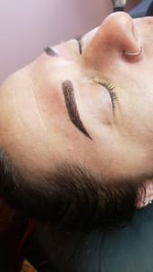 Eyebrow Tattoo result by Ezina Beauty in Blaine, MN