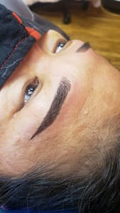 Eyebrow Tattoo result by Ezina Beauty in Blaine, MN