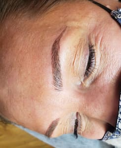 Eyebrow Tattoo result by Ezina Beauty in Blaine, MN