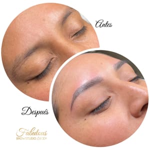 Eyebrow Tattoo result by Fabulous Browstudio & Body in Greenwich, CT
