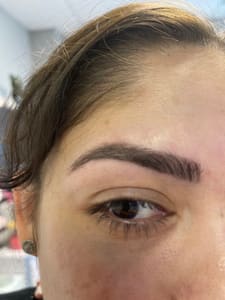 Eyebrow Tattoo result by Fabulous Browstudio & Body in Greenwich, CT