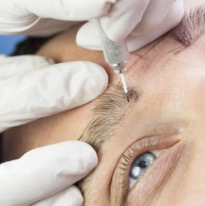 Eyebrow Tattoo result by Fabulously Flawless Permanent Cosmetics and Aesthetics in Raleigh, NC