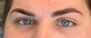 Eyebrow Tattoo result by Facé Studios in Baton Rouge, LA