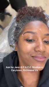 Eyebrow Tattoo result by Facé Studios in Richmond, VA