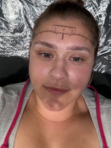 Eyebrow Tattoo result by Facé Studios in Valencia, CA