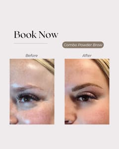 Eyebrow Tattoo result by Facade Beauty in Ca On City, CO