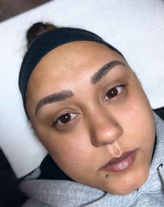 Eyebrow Tattoo result by Face + Beauty Co Microblading in Richmond, MI