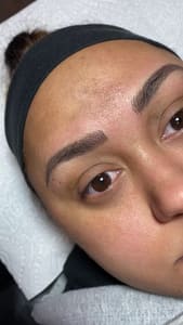 Eyebrow Tattoo result by Face + Beauty Co Microblading in Richmond, MI