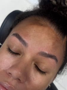 Eyebrow Tattoo result by Face Brow and Beauty Bar in Miami, FL