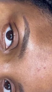 Eyebrow Tattoo result by Face & Brows Studio - brows by Jin in Watertown, MA