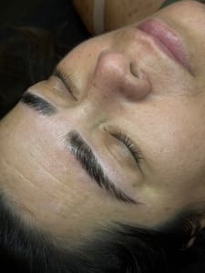 Eyebrow Tattoo result by Face First Beauty in Riverside, CA