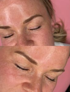 Eyebrow Tattoo result by Face Lab Socal in Woodland Hills, CA