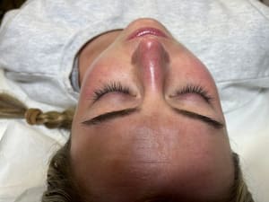 Eyebrow Tattoo result by FACE2FACE Skin Brow Wax Studio in Media, PA