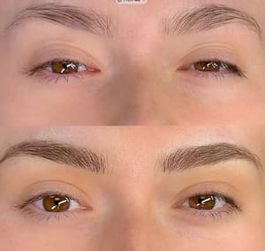 Eyebrow Tattoo result by FaceCrafted Haus in Frisco, TX