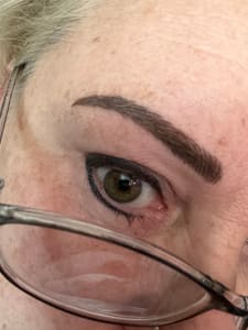 Eyebrow Tattoo result by FaceCrafted Haus in Frisco, TX