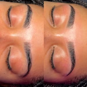 Eyebrow Tattoo result by Faced by Kourtney in College Station, TX