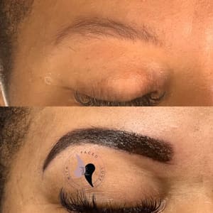 Eyebrow Tattoo result by Facedsthetics Co. in Rahway, NJ