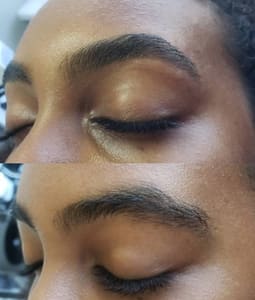 Eyebrow Tattoo result by Faces by Amanda in Eden Prairie, MN