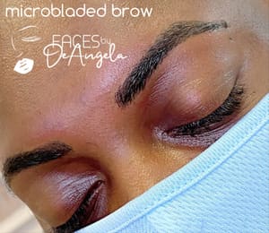 Eyebrow Tattoo result by faces by DeAngela in New Brockton, AL