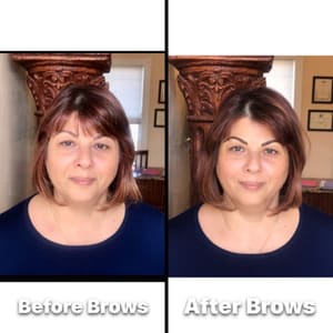 Eyebrow Tattoo result by Facets of Beauty by Lisa Jewell in Amityville, NY