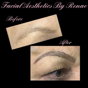 Eyebrow Tattoo result by Facial Aesthetics By Renae in Boulder City, NV