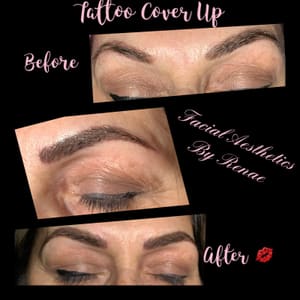 Eyebrow Tattoo result by Facial Aesthetics By Renae in Boulder City, NV