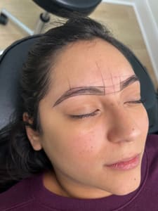 Eyebrow Tattoo result by Facial Artistry by Kayleigh Vaughn in San Antonio, TX