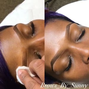 Eyebrow Tattoo result by Fade Effect Brow & Lash Bar (Appointment Only) in Fayetteville, GA