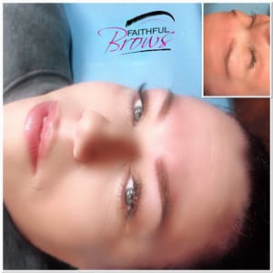 Eyebrow Tattoo result by Faithful Brows in Vacaville, CA