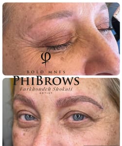 Eyebrow Tattoo result by Fara's Brow Bar in Escondido, CA
