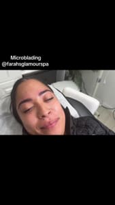 Eyebrow Tattoo result by Farah's Glamour in East Meadow, NY