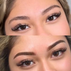 Eyebrow Tattoo result by Farrahfied Permanent Makeup Studio in Chester, NJ