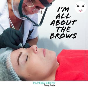 Eyebrow Tattoo result by Fatima Rispo Beauty Studio in Boca Raton, FL