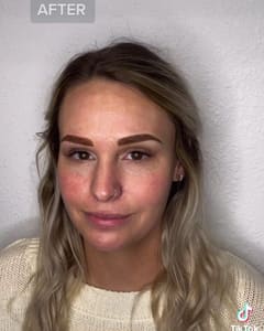 Eyebrow Tattoo result by Faux Real Brows by Ashley in Denison, TX