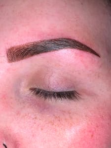 Eyebrow Tattoo result by Faux Real Brows by Ashley in Denison, TX