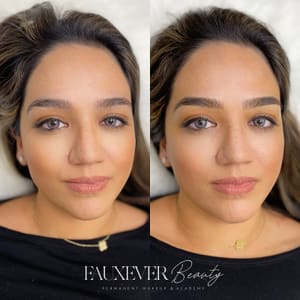 Eyebrow Tattoo result by Fauxever Beauty in Elmhurst, IL